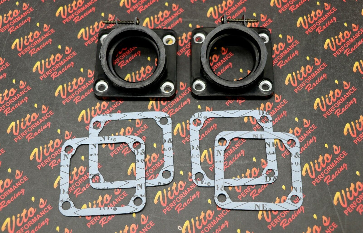 NEW Banshee carb boots oversize 38mm 39mm 40mm intake + gaskets -no boost bottle 2