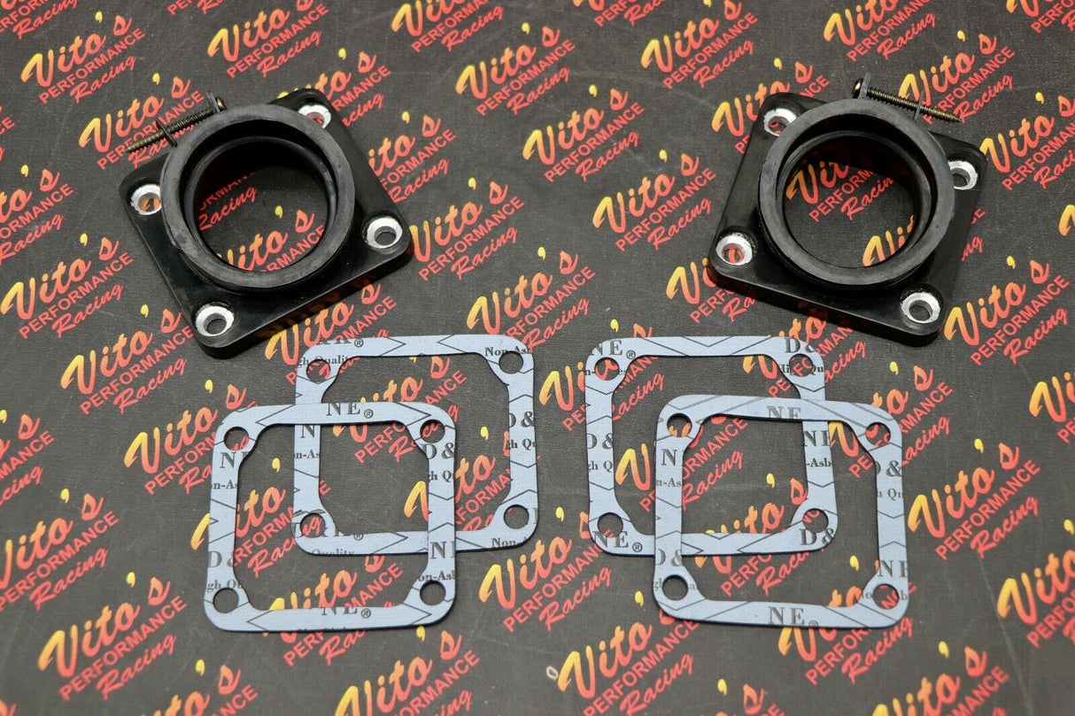 NEW Banshee carb boots oversize 38mm 39mm 40mm intake + gaskets -no boost bottle 4