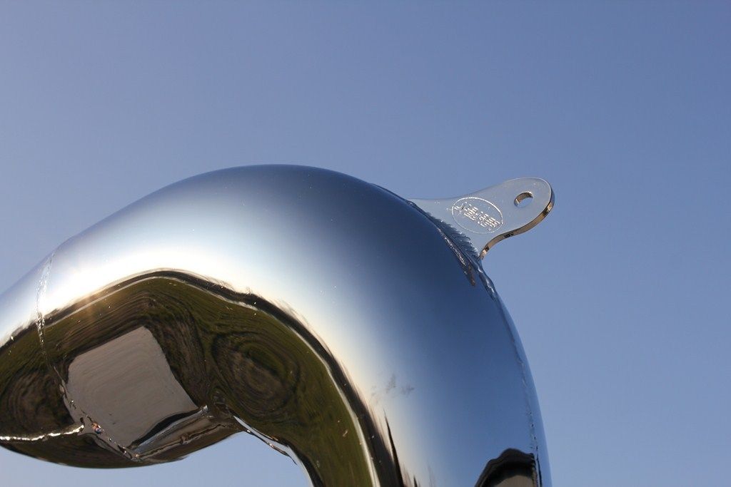 Yamaha Banshee CHROME in frame SHEARER drag pipes small bore 87-06 AIRBOX STYLE 3