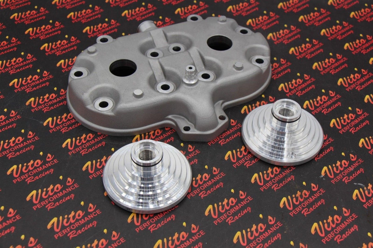 Motor City Atv STEALTH HEAD Yamaha Banshee 21cc Cool Head domes orings 1987-2006 6