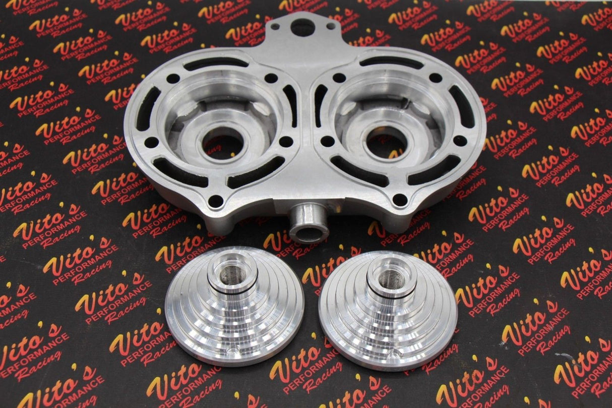 Motor City Atv STEALTH HEAD Yamaha Banshee 21cc Cool Head domes orings 1987-2006 8