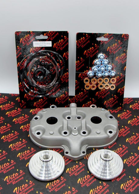 Motor City Atv STEALTH HEAD Yamaha Banshee 22cc Cool Head domes orings 1987-2006 2