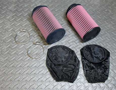 2 x NEW Banshee K+N style air filters PWK 33 34 35 35mm carbs pods OUTERWEARS 1