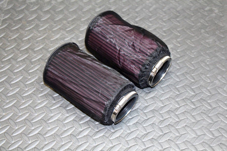 2 x NEW Banshee K+N style air filters PWK 33 34 35 35mm carbs pods OUTERWEARS 2