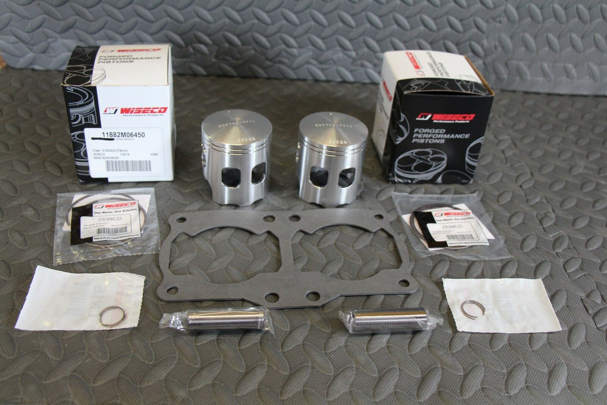 2 x Wiseco 11882 ULTRA STROKER pistons Banshee 4mm long rod gasket NEW 2