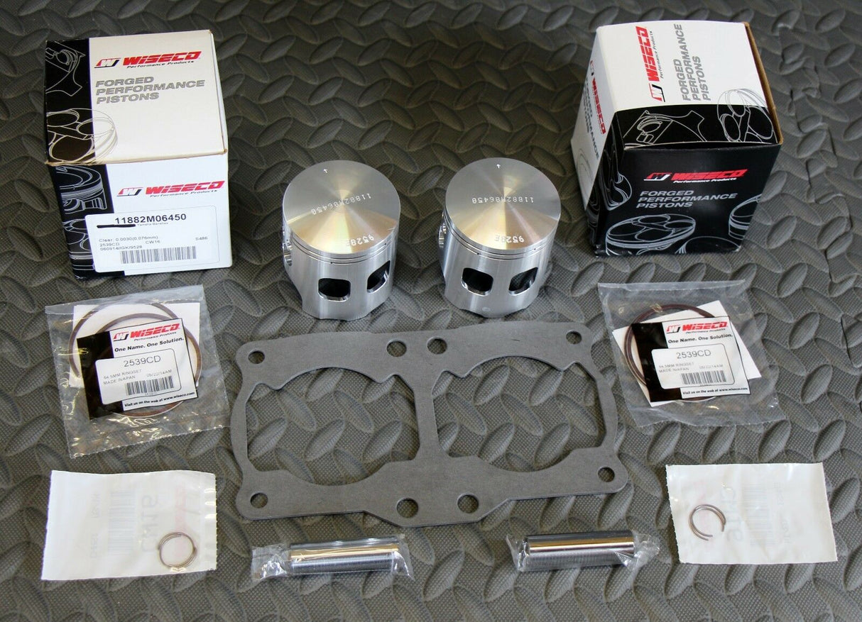 2 x Wiseco 11882 ULTRA STROKER pistons Banshee 4mm long rod gasket NEW 5