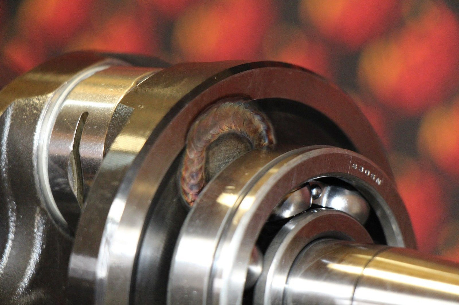 VITO'S Yamaha Banshee crank crankshaft 4mm long rod stroker 115mm welded KOYO 7