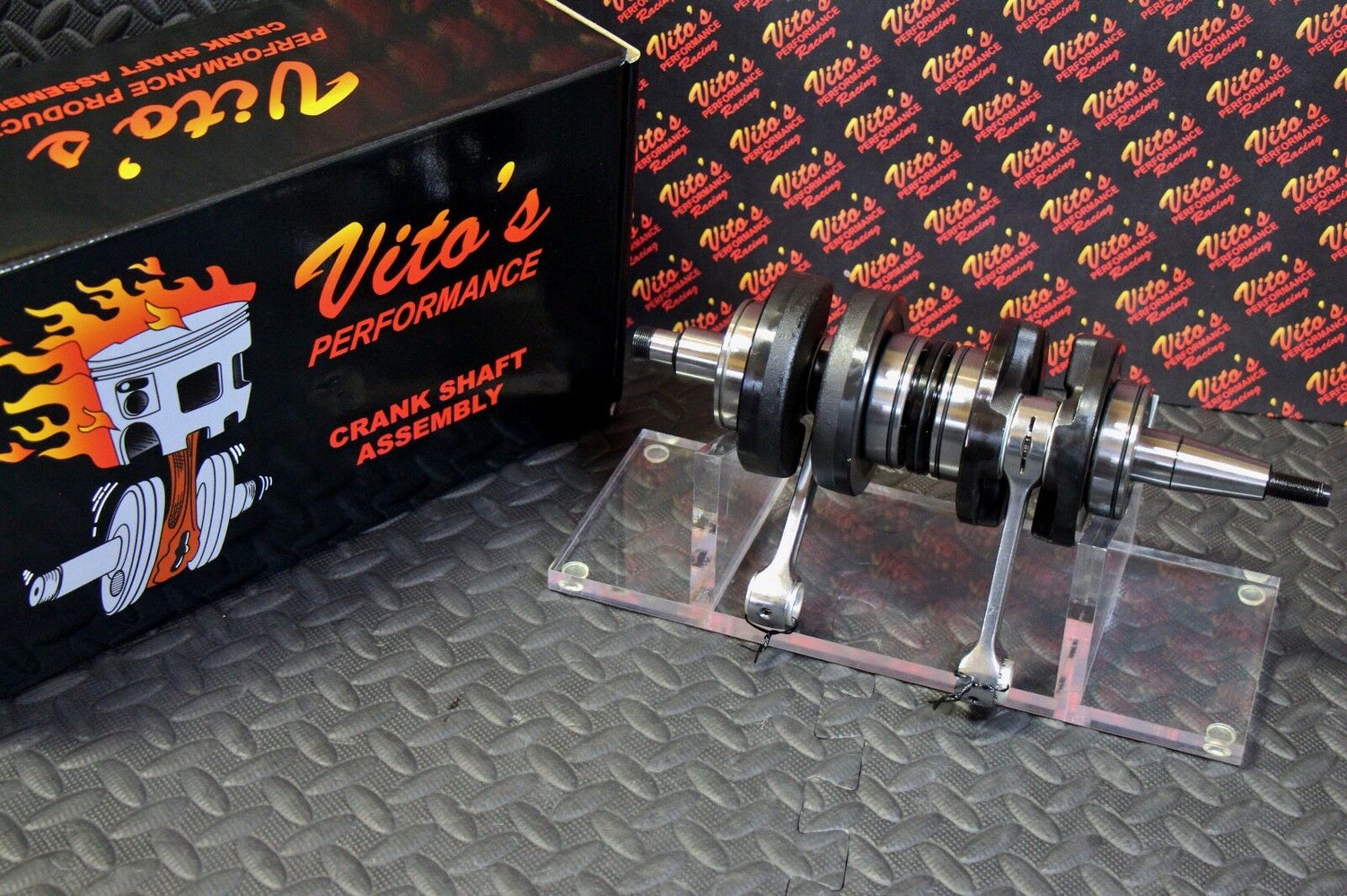 VITO'S Yamaha Banshee crank crankshaft 4mm long rod stroker 115mm welded KOYO 8