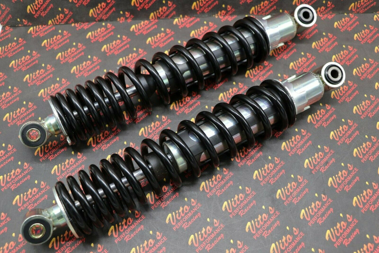 2 x NEW FRONT SHOCKS 1987-2006 Yamaha Banshee ATV springs BLACK 1