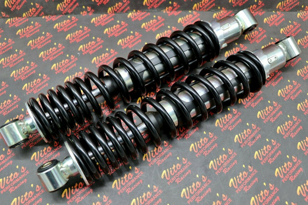 2 x NEW FRONT SHOCKS 1987-2006 Yamaha Banshee ATV springs BLACK 2
