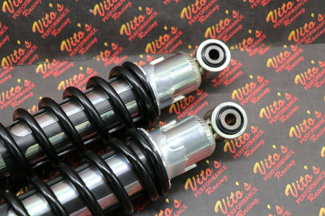 2 x NEW FRONT SHOCKS 1987-2006 Yamaha Banshee ATV springs BLACK 3