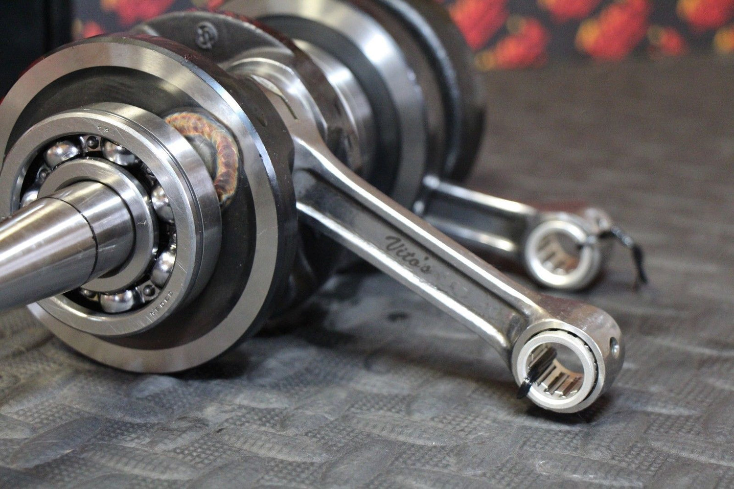 Vito's Performance Yamaha Banshee crank crankshaft STOCK factory SIZE PC350 Koyo 5