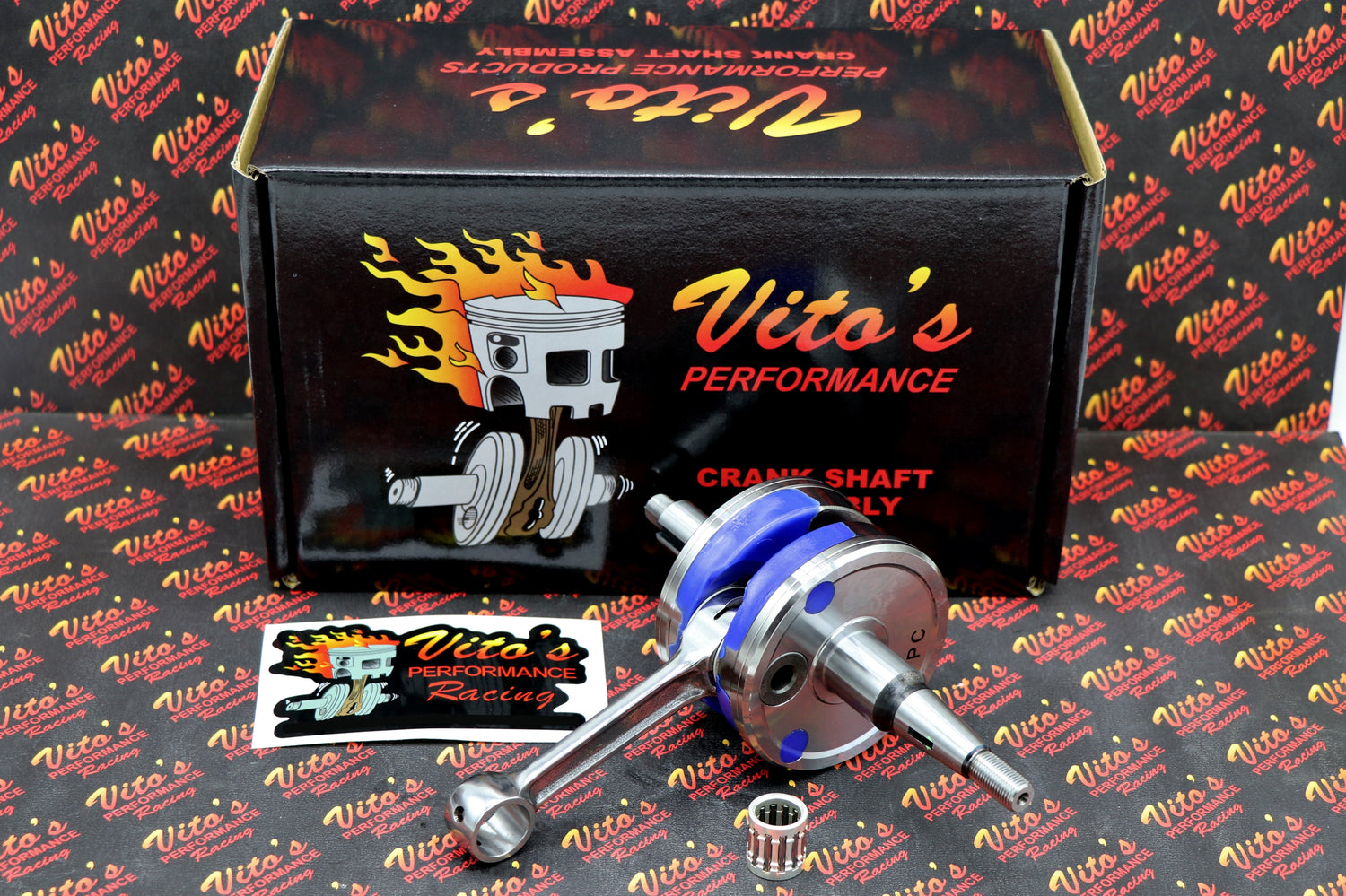 +3mm CRANKSHAFT Yamaha Blaster STROKER crank YFS200 by Vito's Performance 5