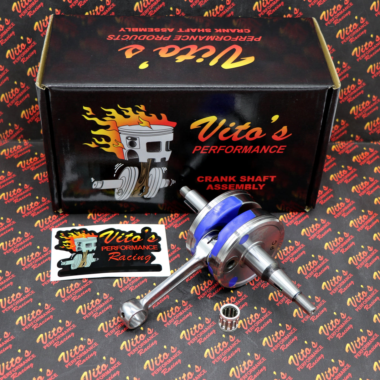 +3mm CRANKSHAFT Yamaha Blaster STROKER crank YFS200 by Vito's Performance 6