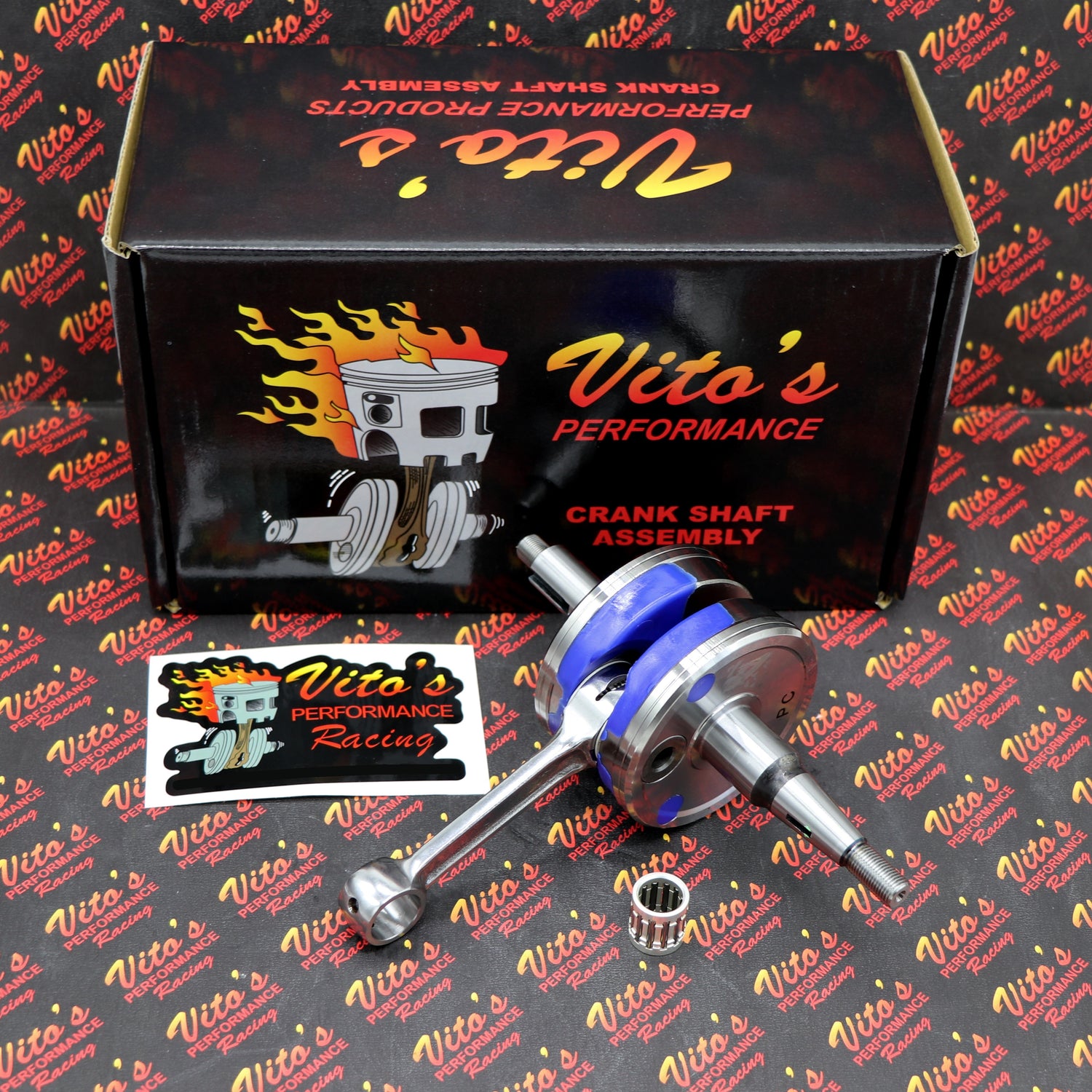 +3mm CRANKSHAFT Yamaha Blaster STROKER crank YFS200 by Vito's Performance 6