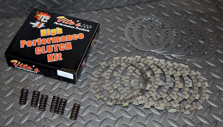 Vito's High performance CLUTCH FIBERS kit friction plates Yamaha Banshee 87-06 3