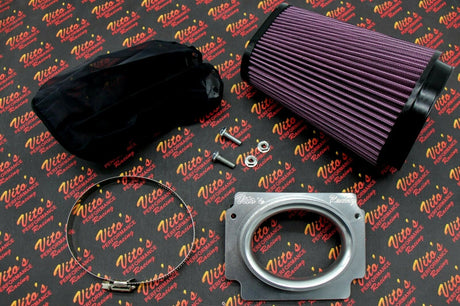 Vito's PRO FLOW airbox adapter K+N style air filter outerwear Yamaha Banshee 1