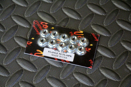 10 x Vito's Performance 6mm Flange Nuts Yamaha Banshee BLASTER 1987-2006 YFS200 1
