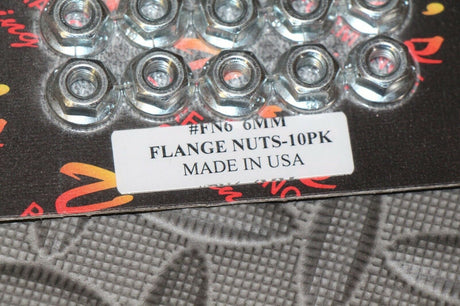 10 x Vito's Performance 6mm Flange Nuts Yamaha Banshee BLASTER 1987-2006 YFS200 2