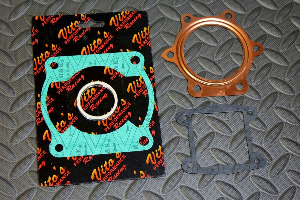 Vito's Yamaha Blaster TOP END GASKET KIT stock replacement 1988-2006 YFS200 1