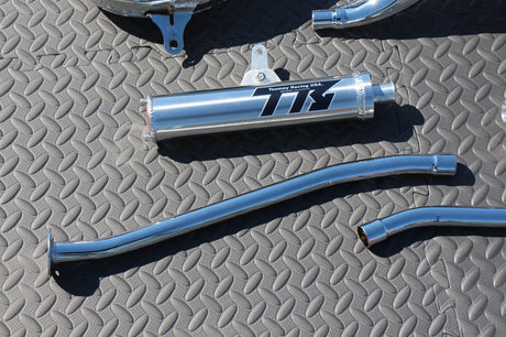 NEW Yamaha Banshee CHROME Toomey Racing T5 Pipes + T-5 silencers 1987-2006 4