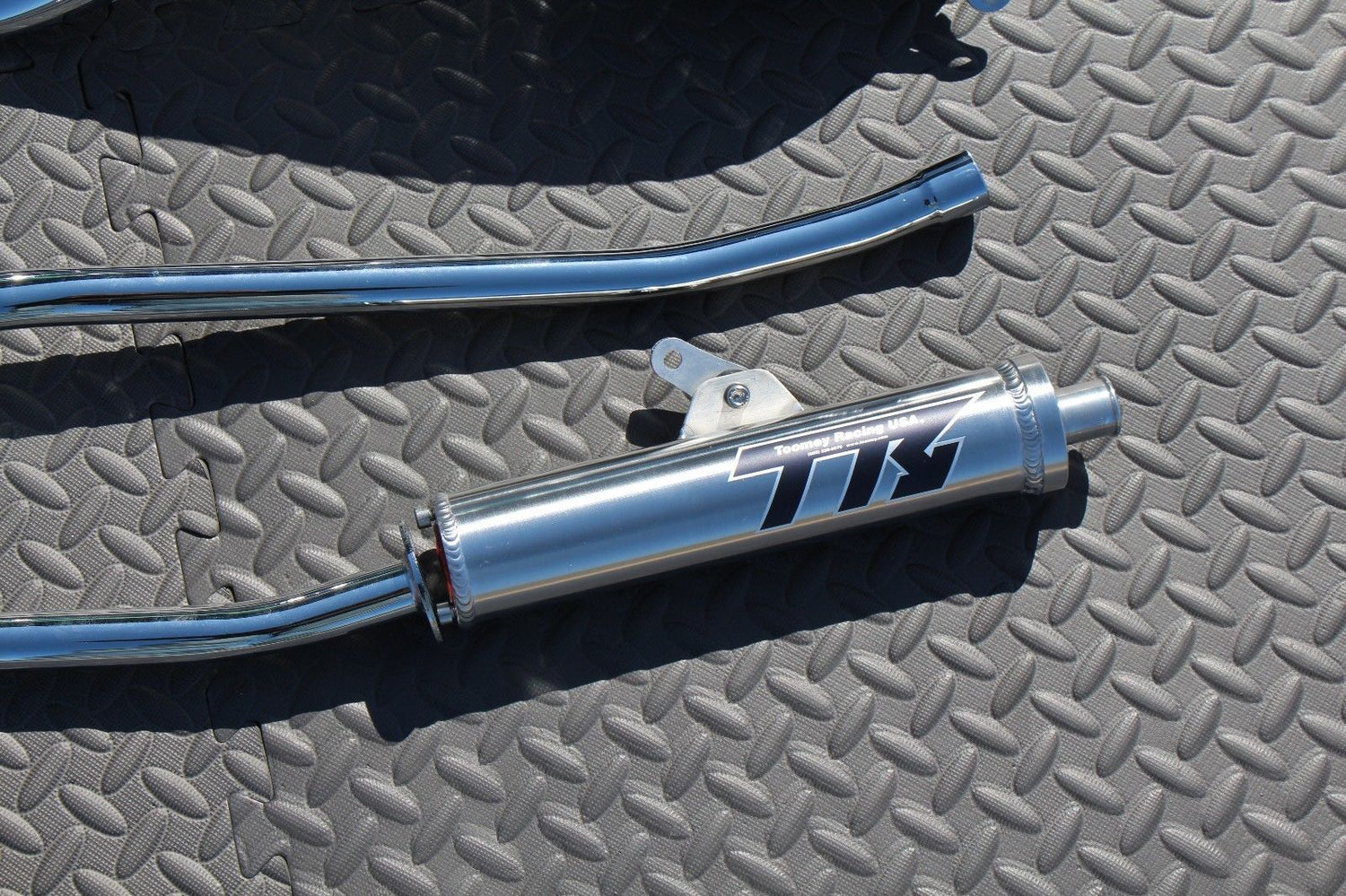 NEW Yamaha Banshee CHROME Toomey Racing T5 Pipes + T-5 silencers 1987-2006 6