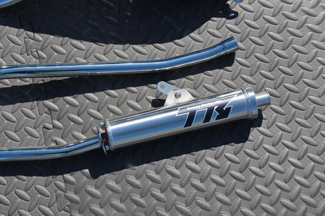 NEW Yamaha Banshee CHROME Toomey Racing T5 Pipes + T-5 silencers 1987-2006 6