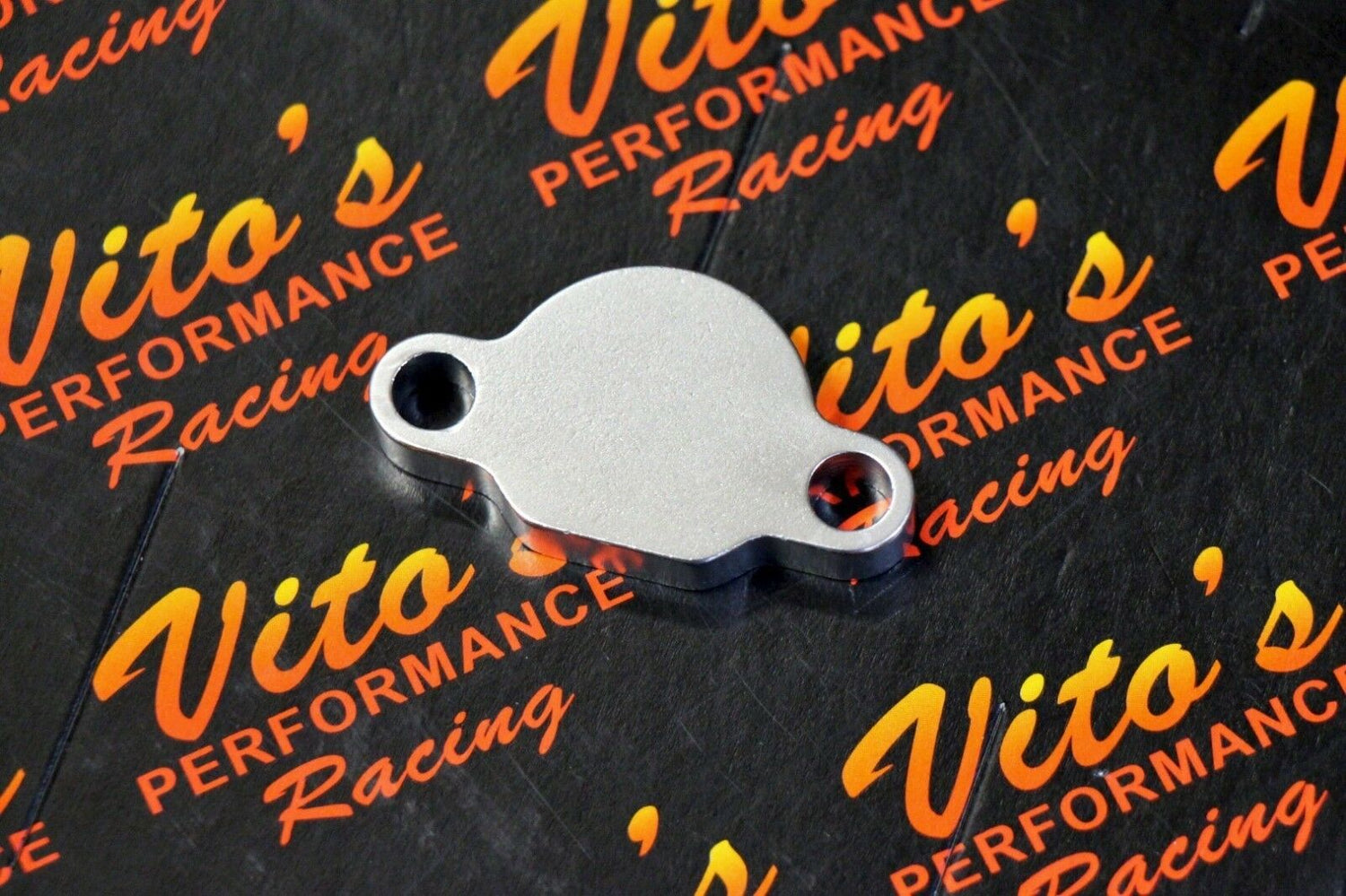 Vito's oil injection block off PLATE + GASKET ONLY YFS200 Yamaha Blaster Banshee 3