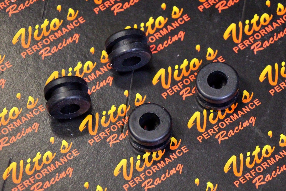 4 x Vito's Rubber heel guard GROMMETS Yamaha Banshee Warrior Blaster 90480-18411 2