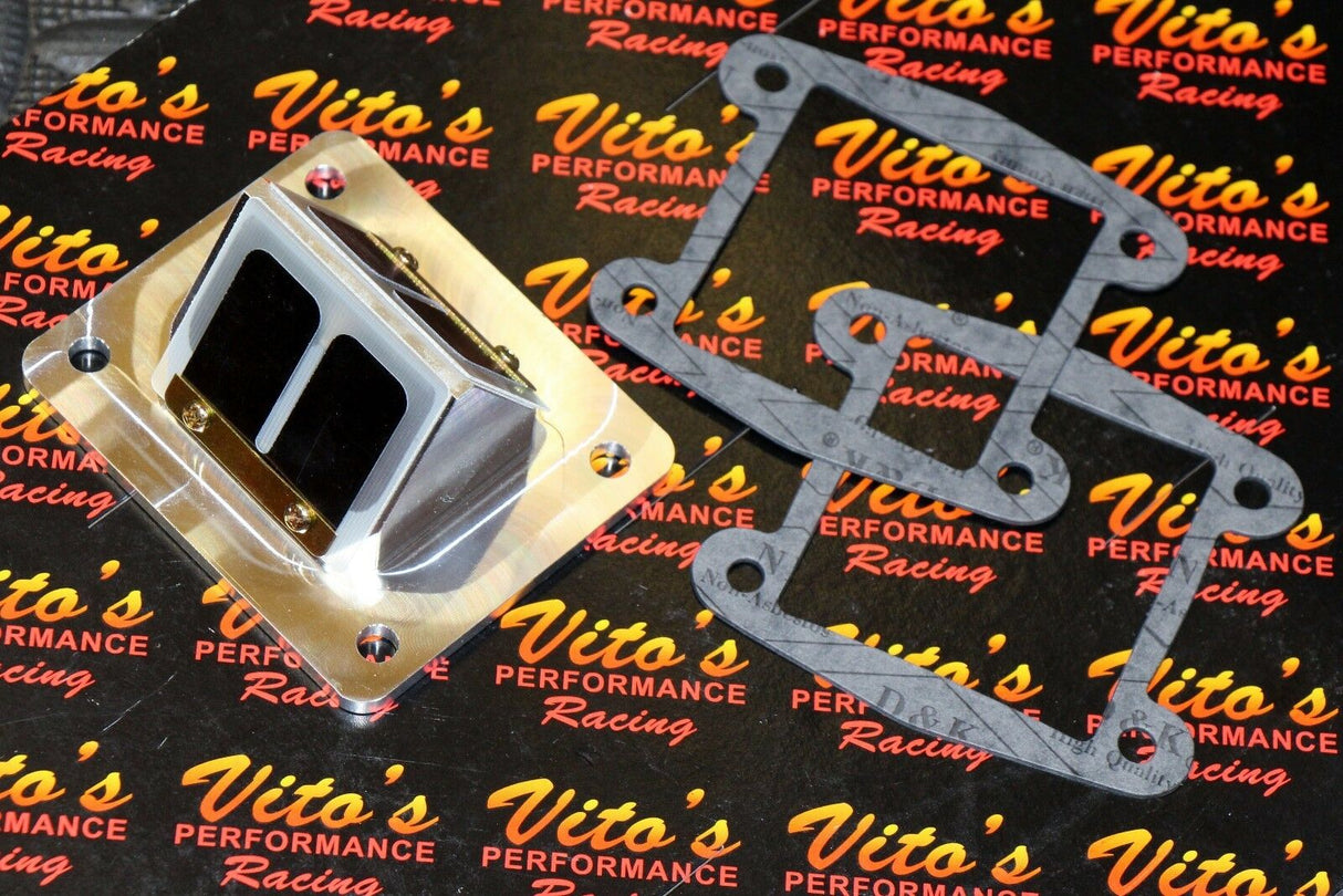 Vito's Performance billet BULLSEYE REED CAGES + carbon flex reeds BLASTER 200 1