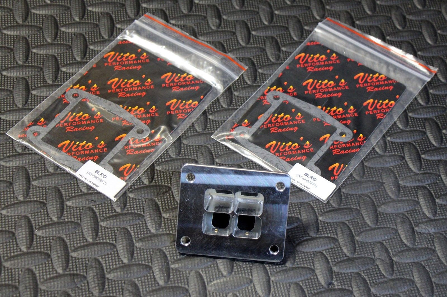 Vito's Performance billet BULLSEYE REED CAGES + carbon flex reeds BLASTER 200 4