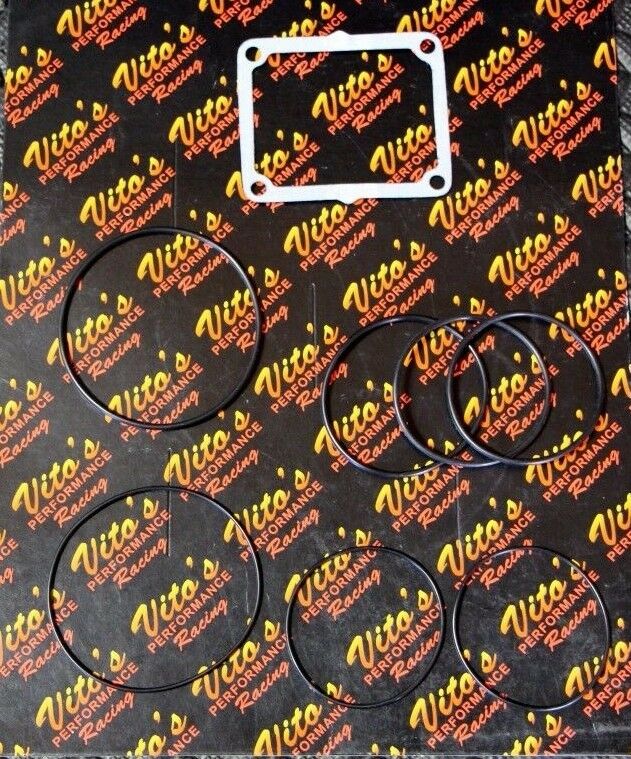 Vito's Trinity Stage 4 IV O-ring gasket 2 into 1 intake single carb kit Banshee 1