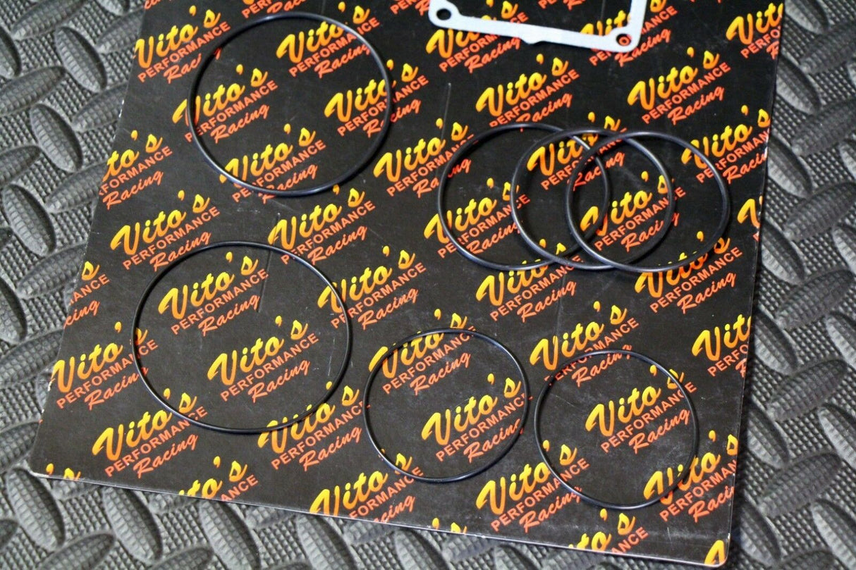 Vito's Trinity Stage 4 IV O-ring gasket 2 into 1 intake single carb kit Banshee 2