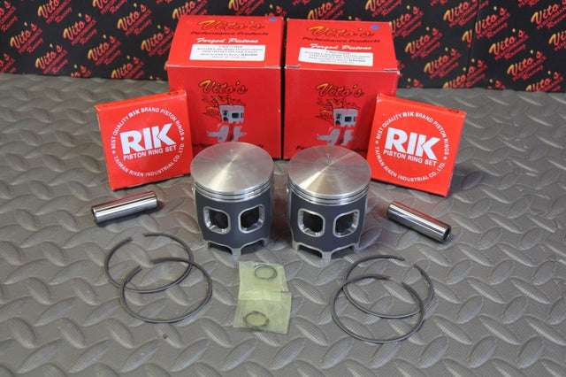 2 x FORGED Vito's Performance Banshee pistons ATHENA 68.00 4mm 110mm BIG BORE 1