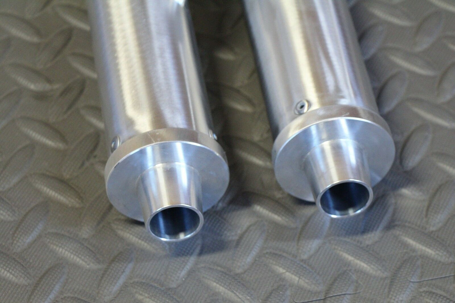 Vito's Performance FAT BASTARD pipes in frame 1987-2006 Yamaha Banshee CHROME 9