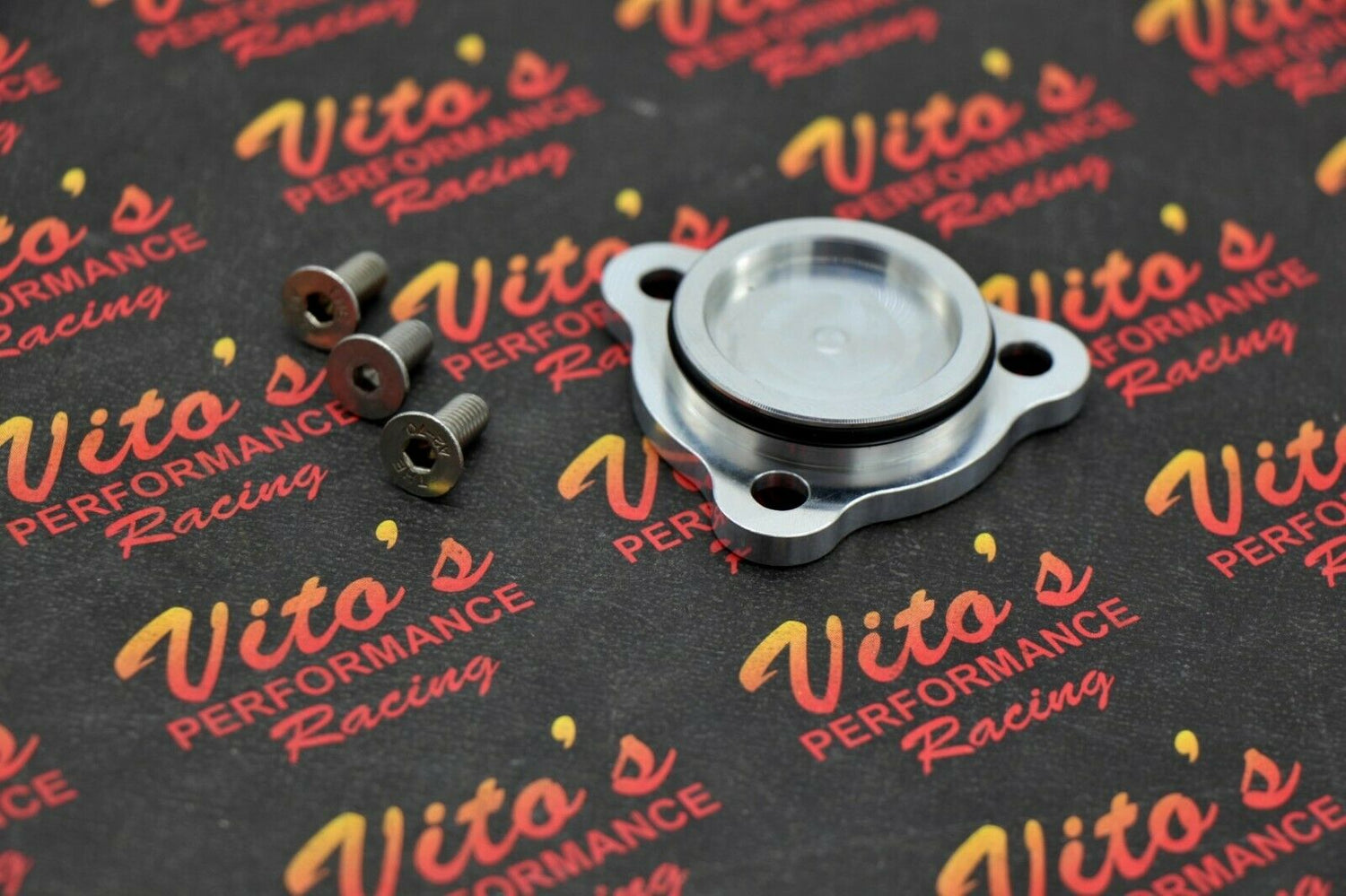 Neutral safety switch block off cover plate BILLET ALUMINUM Yamaha Banshee 3