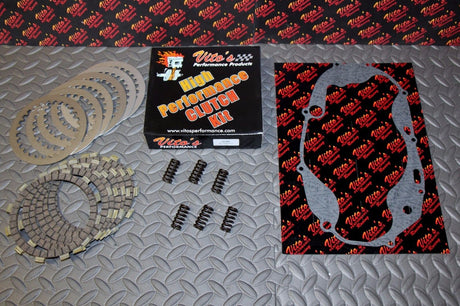 Vito's High performance CLUTCH FIBERS kit plates Yamaha Banshee + cover gasket 1