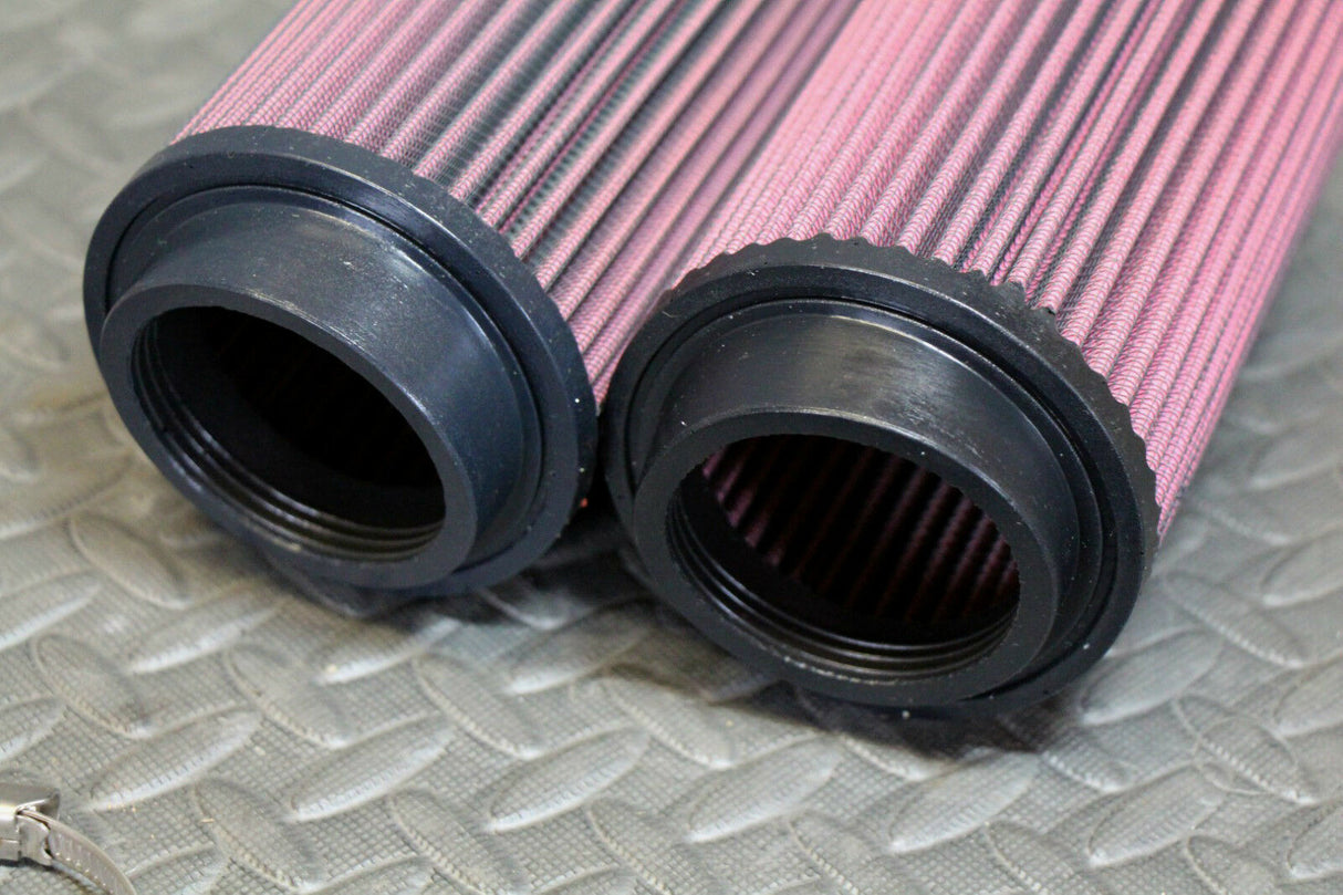 2 X NEW YAMAHA BANSHEE K+N STYLE AIR FILTERS 26MM STOCK SIZE MIKUNI CARBS PODS 3