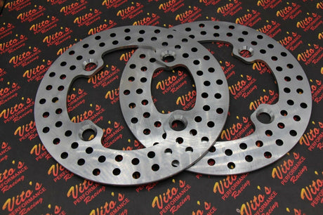 2 x Vito's front wheel disc brake rotors Polaris RZR 900 XP 4 2009-2018 #5251565 1
