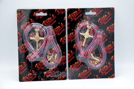2x Vito's Banshee SUPER-FLOW POWER JET VALVE adjustable dual powervalve Methanol 1