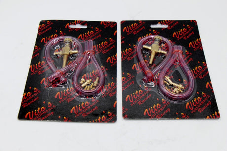 2x Vito's Banshee SUPER-FLOW POWER JET VALVE adjustable dual powervalve Methanol 2