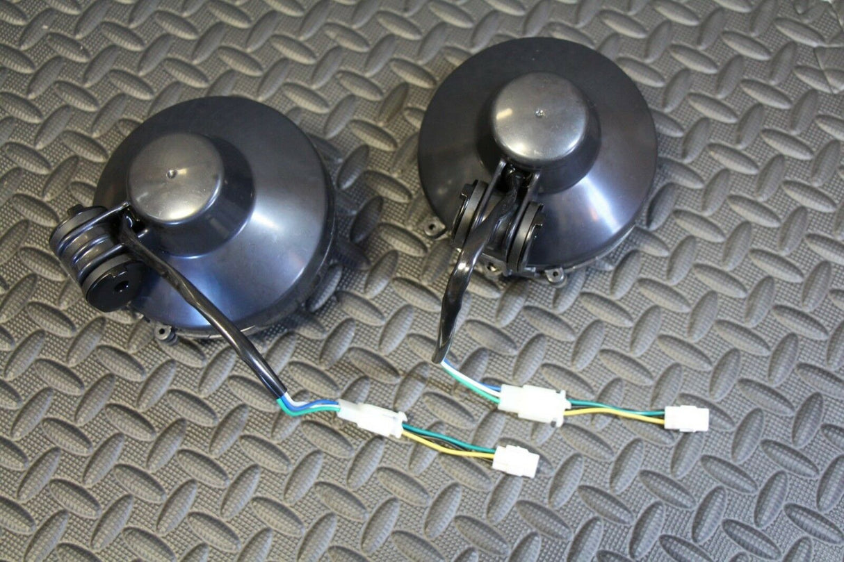 2 x NEW Headlights Yamaha Banshee lens bulbs lights grills 2002-2006 + COLLARS 3