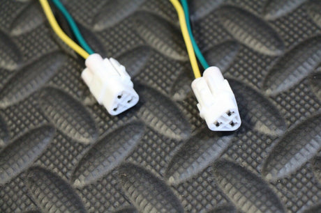 2 x NEW Headlights Yamaha Banshee lens bulbs lights grills 2002-2006 + COLLARS 9