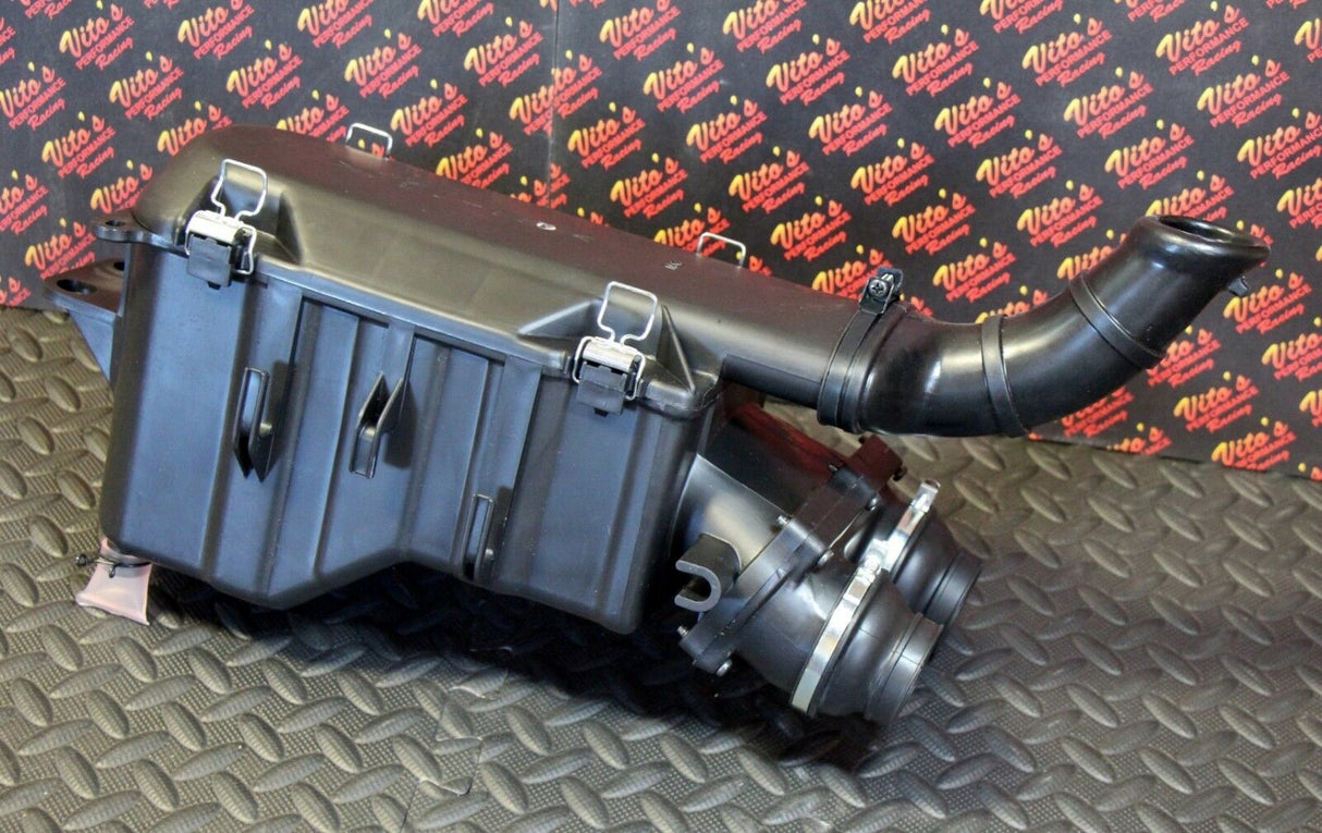 NEW Yamaha Banshee OEM factory stock airbox FULL KIT with lid + snorkel 3