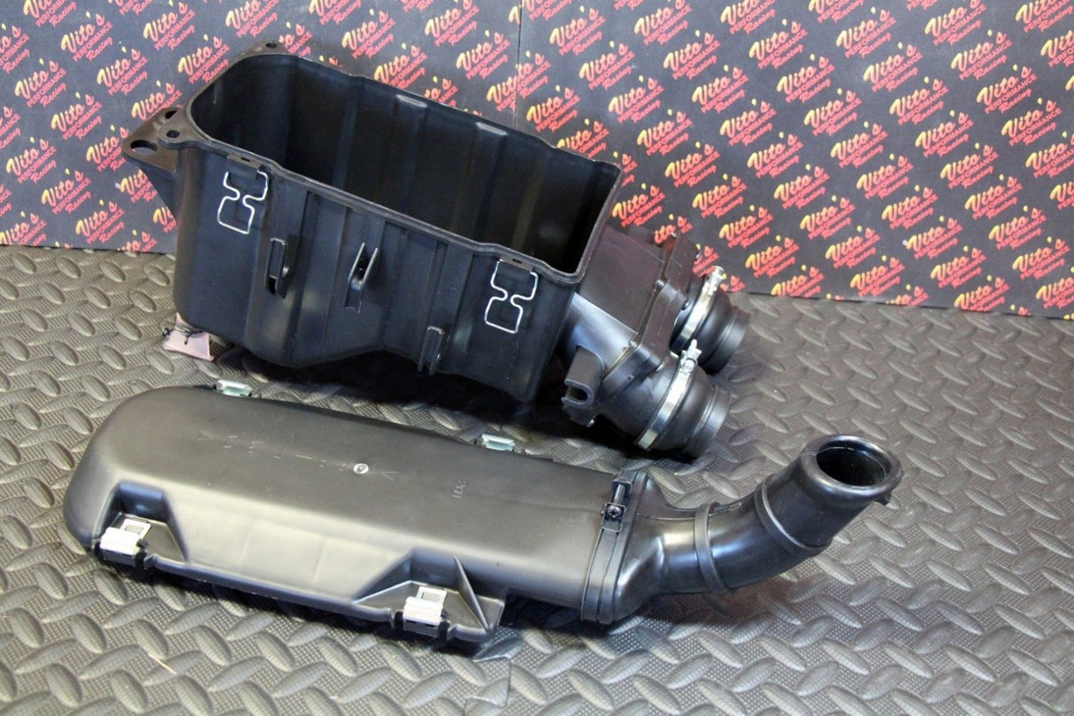 NEW Yamaha Banshee OEM factory stock airbox FULL KIT with lid + snorkel 4
