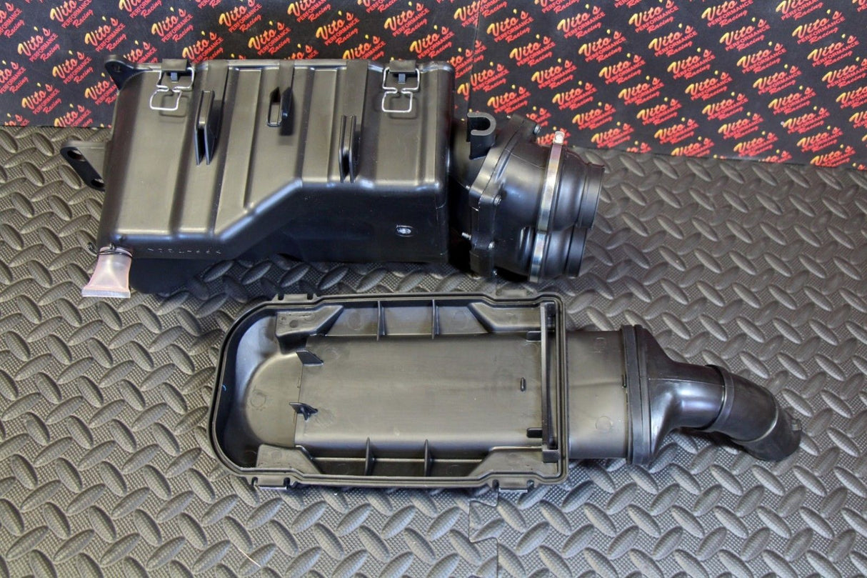 NEW Yamaha Banshee OEM factory stock airbox FULL KIT with lid + snorkel 5