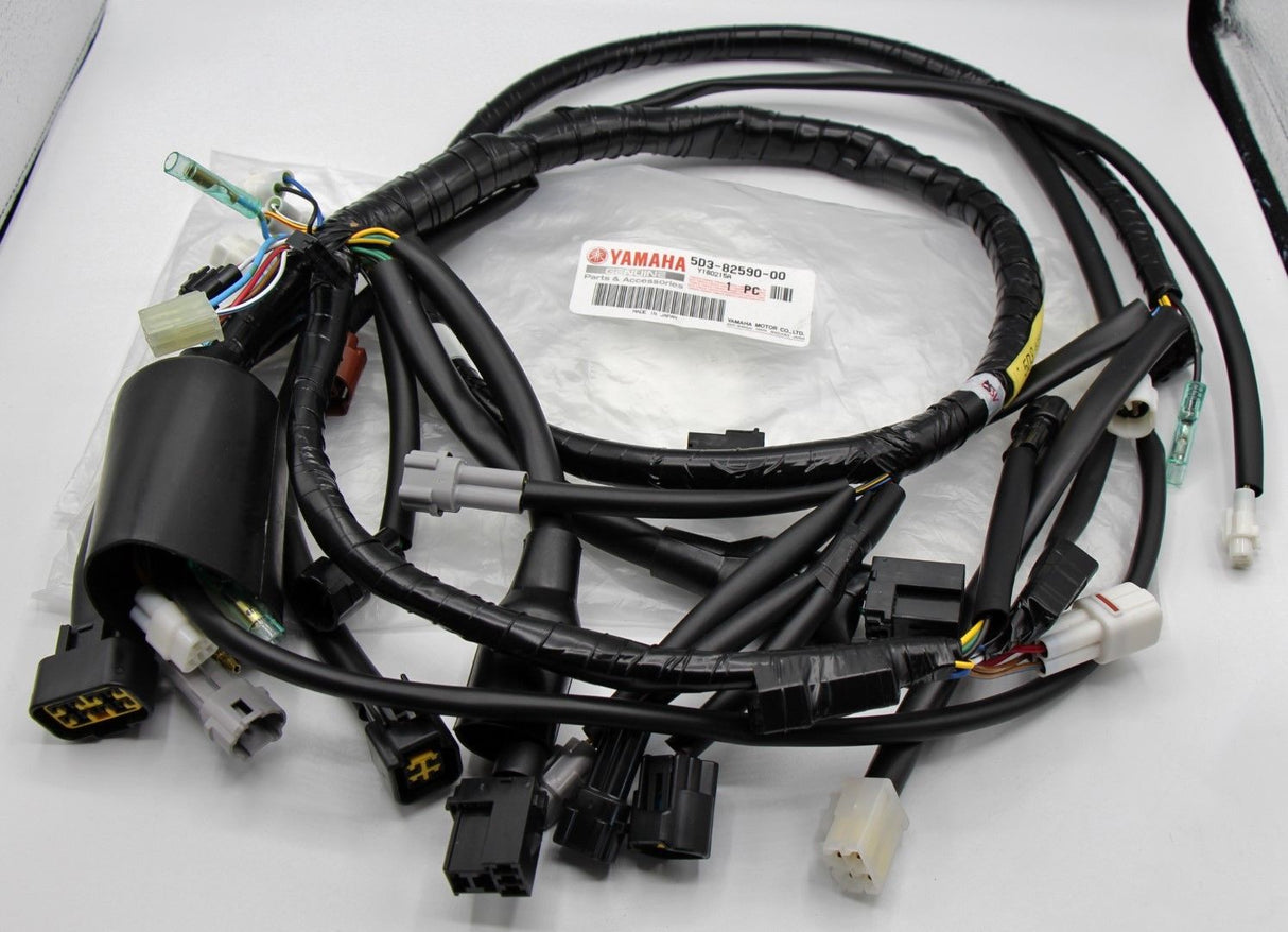 New 2007 2008 Yamaha Yfz450 Complete Factory Oem Wiring Harness Loom And Plugs 1