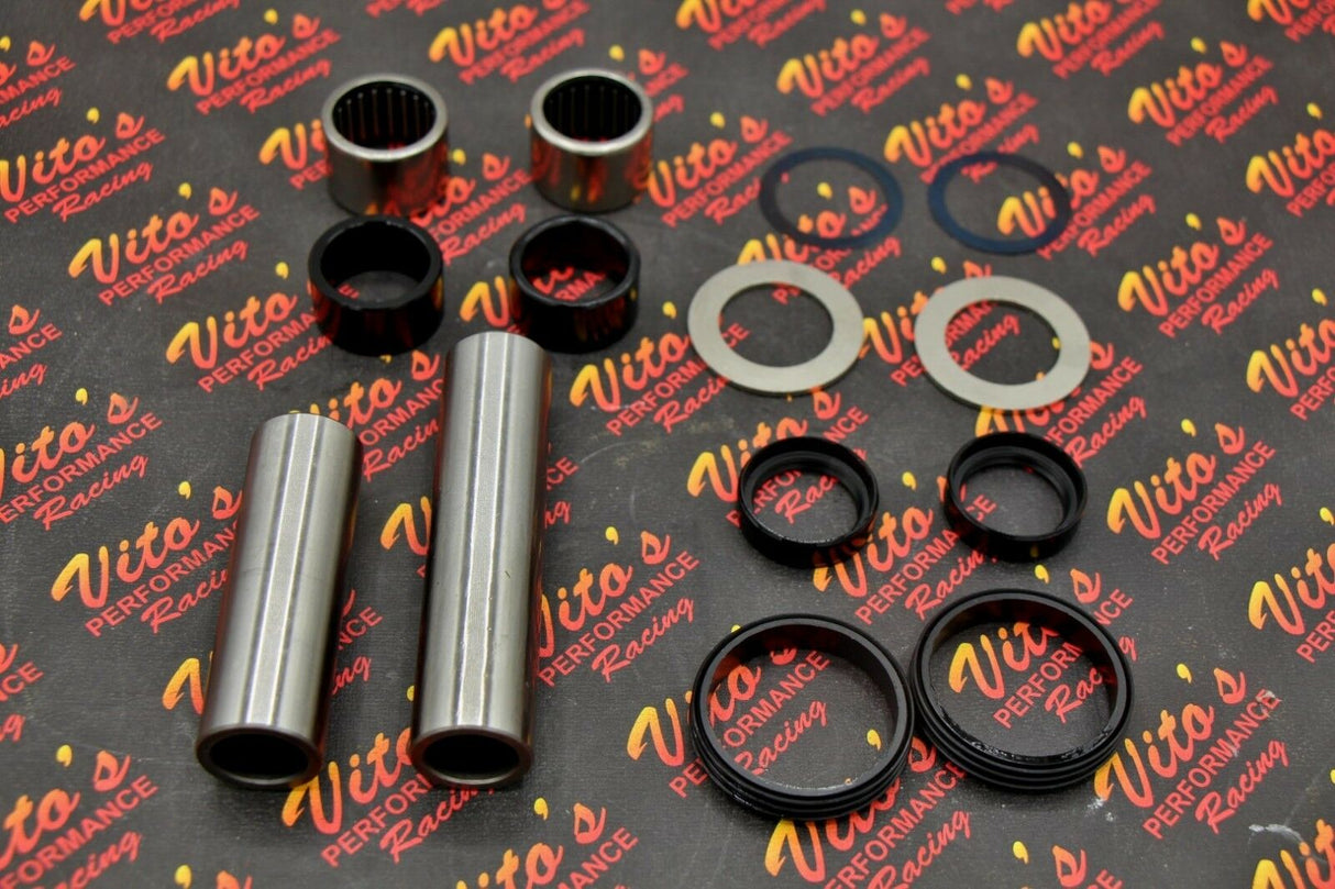 Vito's swingarm bearings bushings rebuild kit pivot sleeve Yamaha Blaster 88-06 1