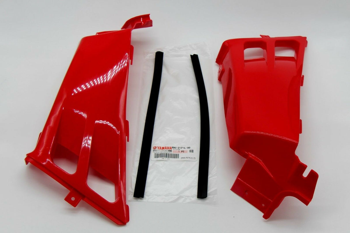 NEW Vito's Yamaha Banshee gas tank side covers plastic wrap 1987-2006 RED 2