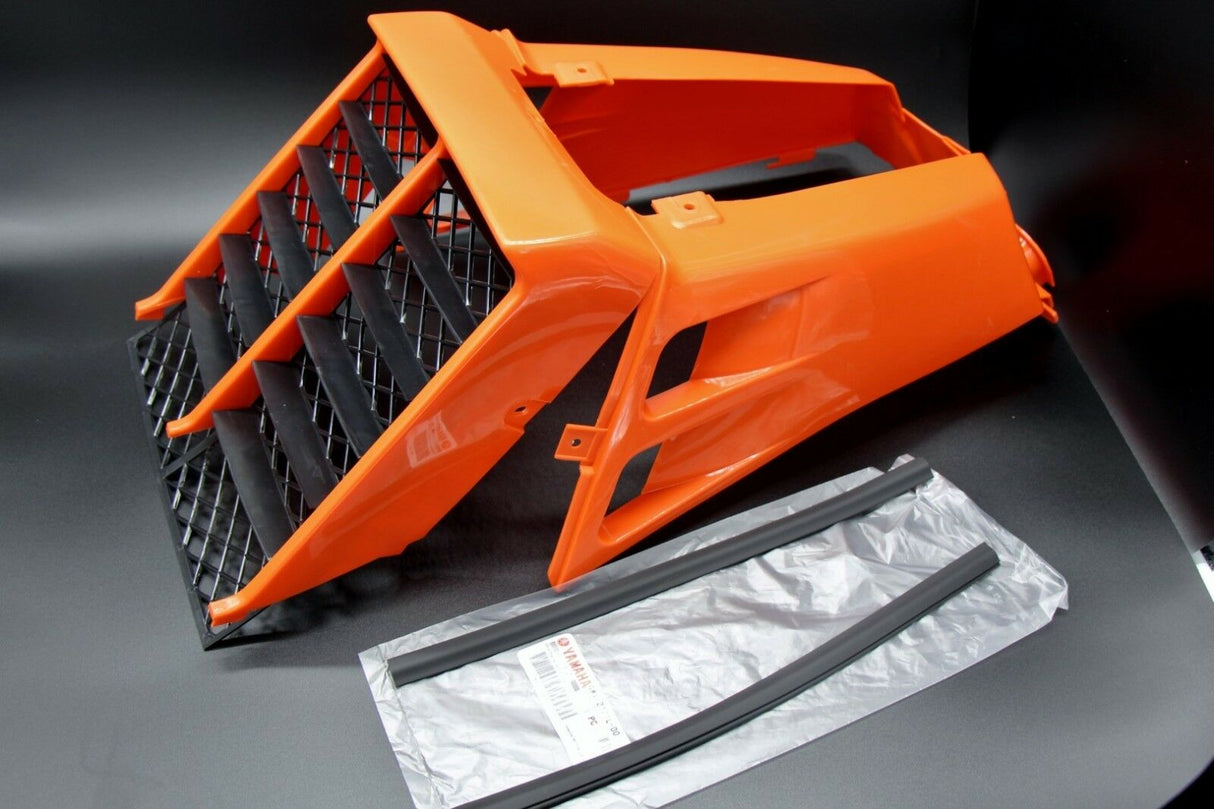 NEW Vito's Yamaha Banshee plastic gas tank side covers + grill 1987-2006 ORANGE 2